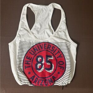 Arizona Wildcats cropped tank top